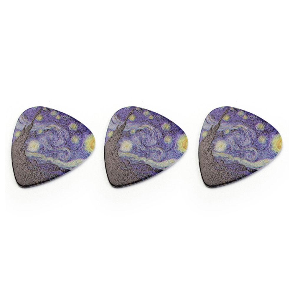 COCEQUC 3/1pcs Guitar Picks For Acoustic Electric Guitar Ukulee Bass 0.96mm Celluloid Guitars Pick Smooth Accessories J8E8